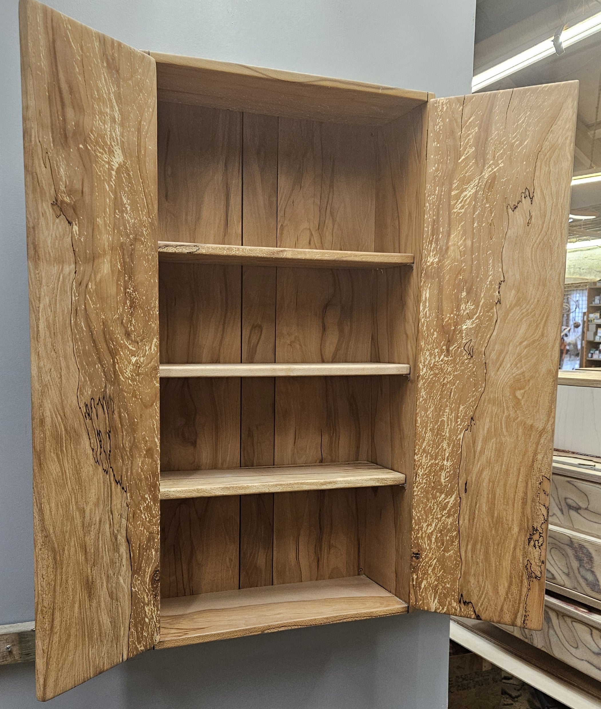 Spalted Beech cupboard/cabinet