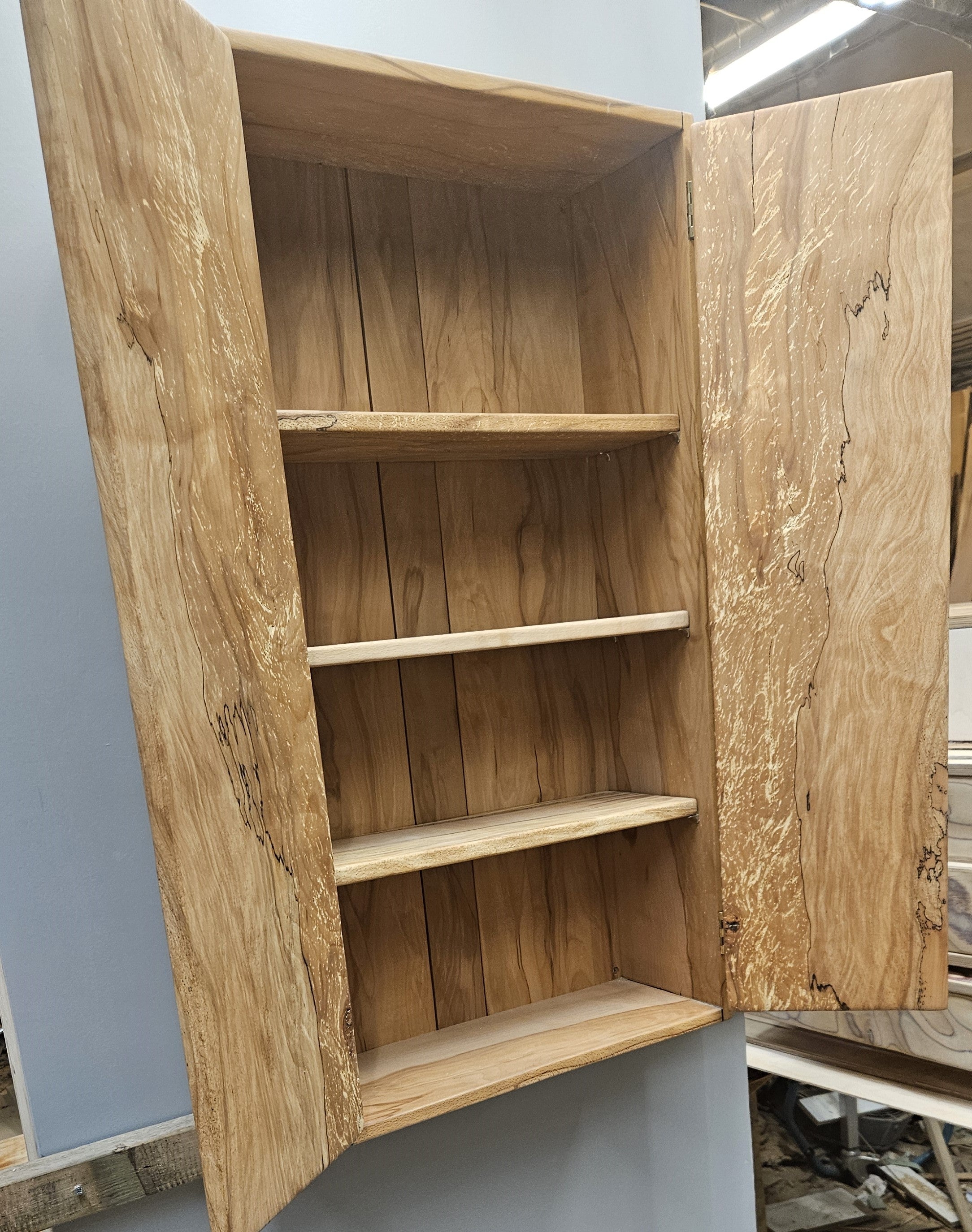 Spalted Beech cupboard/cabinet