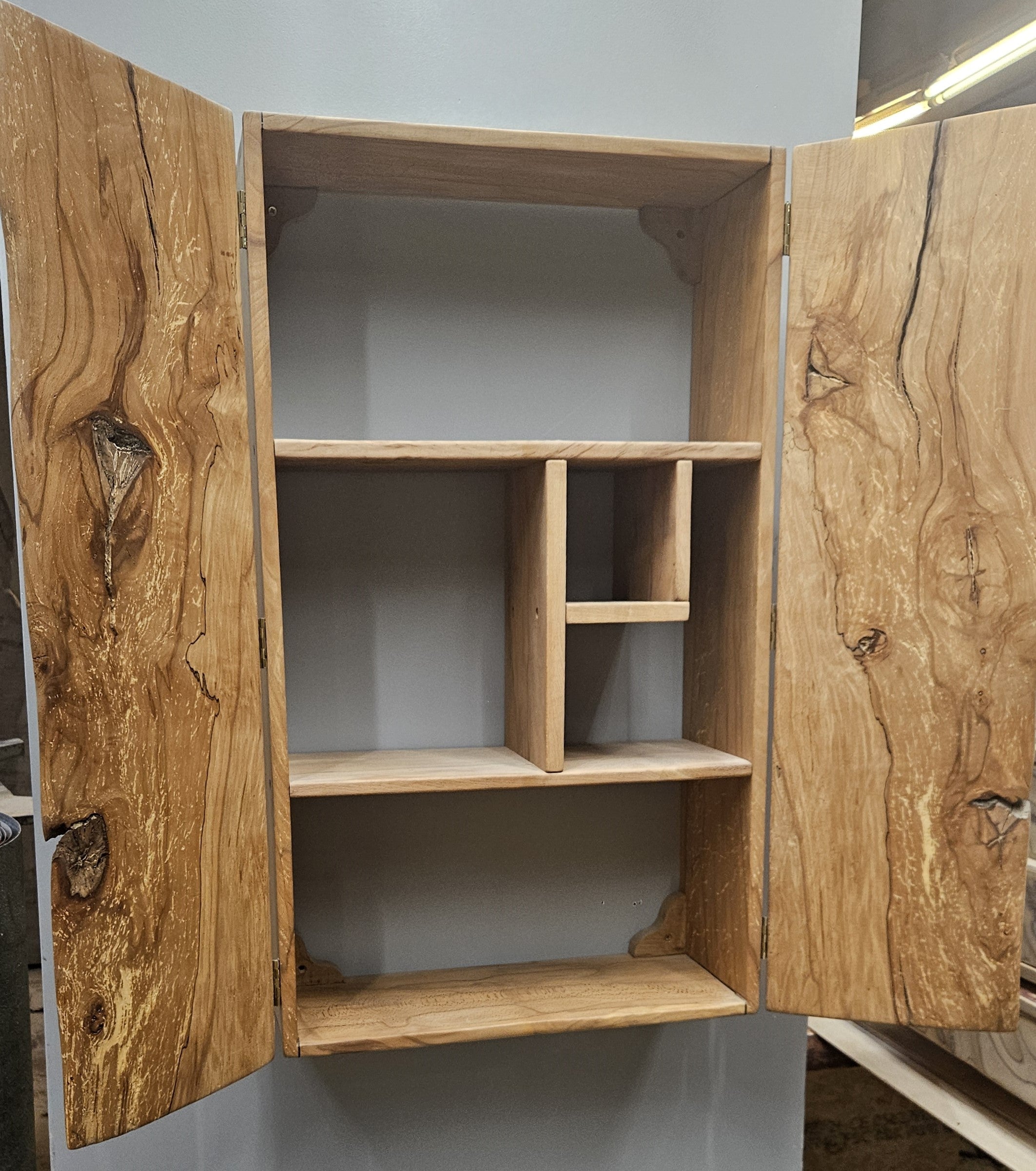 Spalted Beach cupboard/cabinet